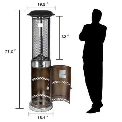 Propane Patio Heater Commercial Outdoor Gas Heater for Patio